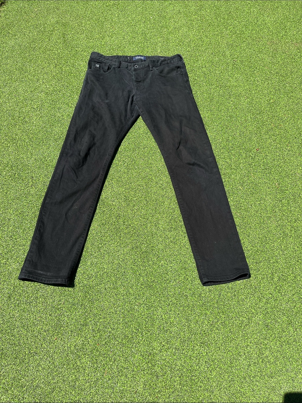 Scotch & Soda Straight-Leg Black Jeans men’s 34x34